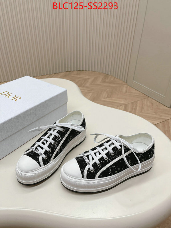 Women Shoes-Dior top perfect fake ID: SS2293 $: 125USD