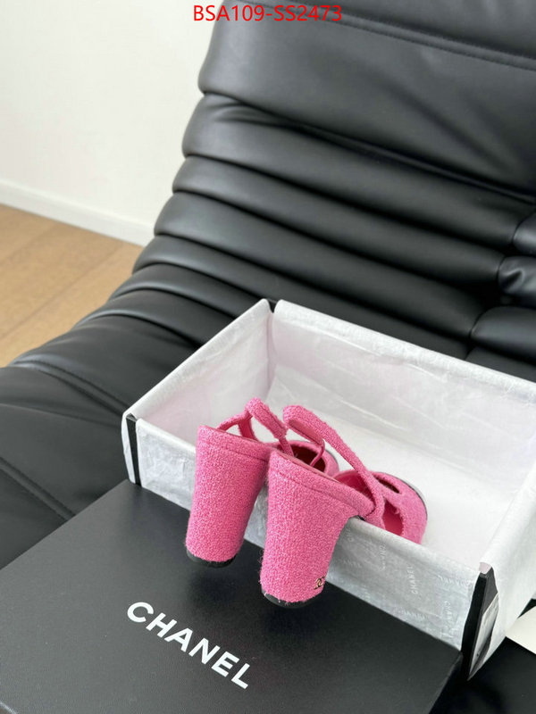 Women Shoes-Chanel high quality 1:1 replica ID: SS2473 $: 109USD