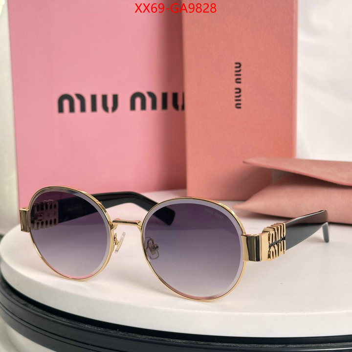 Glasses-Miu Miu copy aaaaa ID: GA9828 $: 69USD