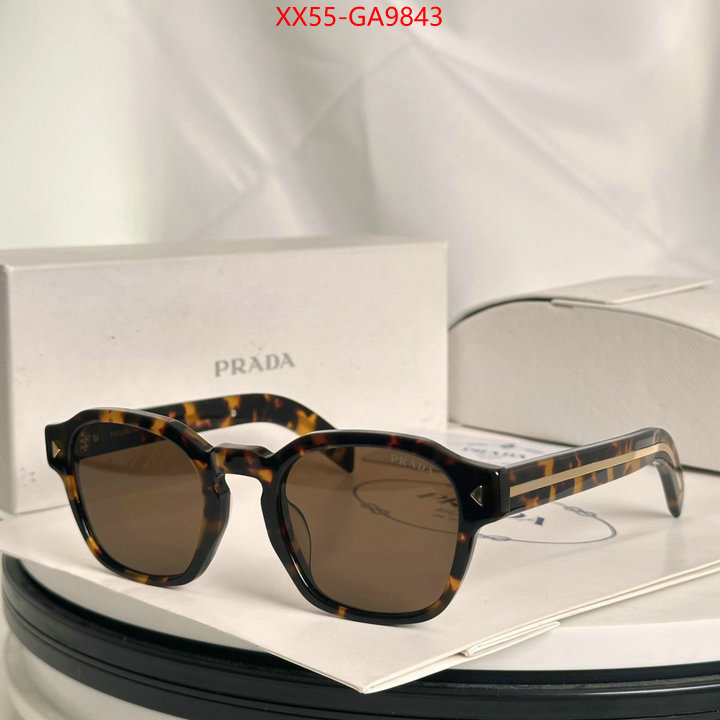 Glasses-Prada is it ok to buy ID: GA9843 $: 55USD