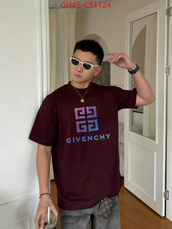 Clothing-Givenchy best quality designer ID: CS1124 $: 45USD