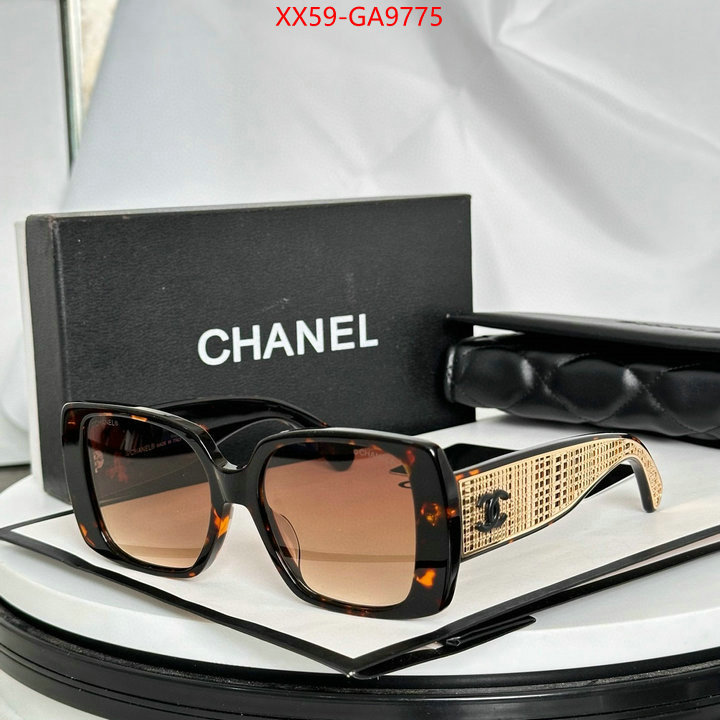 Glasses-Chanel designer 1:1 replica ID: GA9775 $: 59USD