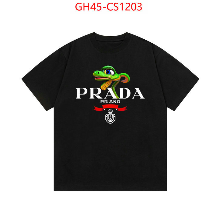 Clothing-Prada how to start selling replica ID: CS1203 $: 45USD