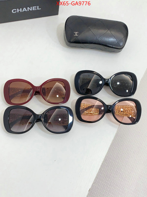 Glasses-Chanel exclusive cheap ID: GA9776 $: 65USD