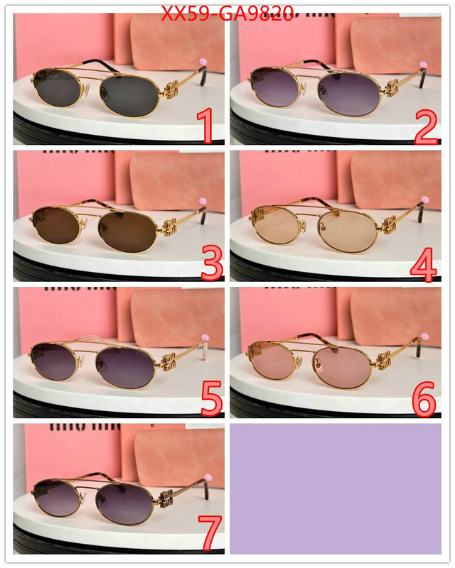 Glasses-Miu Miu where quality designer replica ID: GA9820 $: 59USD