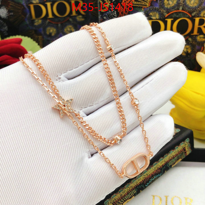 Jewelry-Dior replcia cheap from china ID: JS1418 $: 35USD