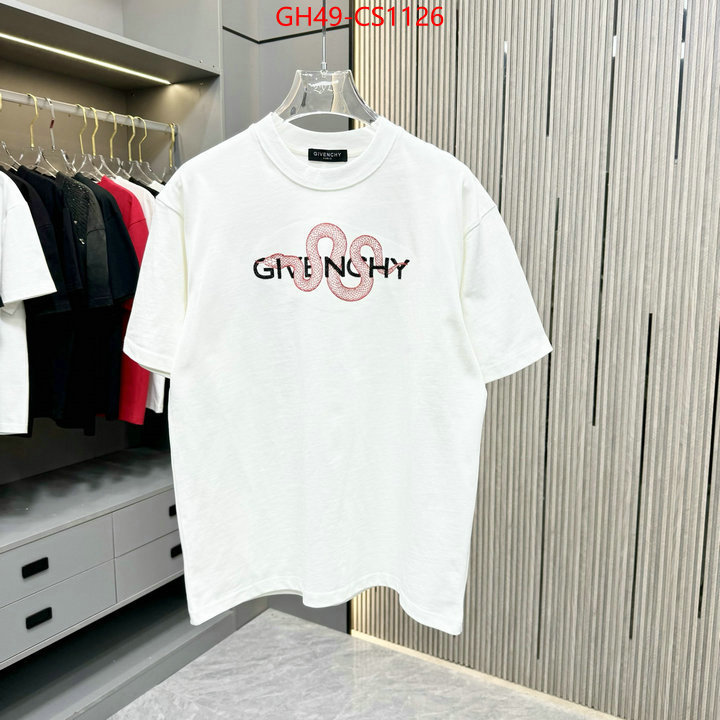 Clothing-Givenchy where can i find ID: CS1126 $: 49USD