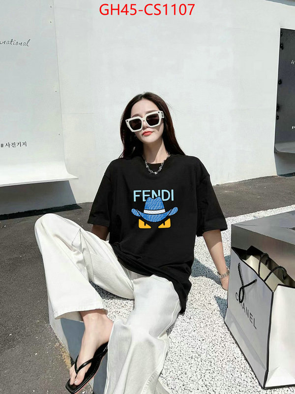 Clothing-Fendi how to start selling replica ID: CS1107 $: 45USD