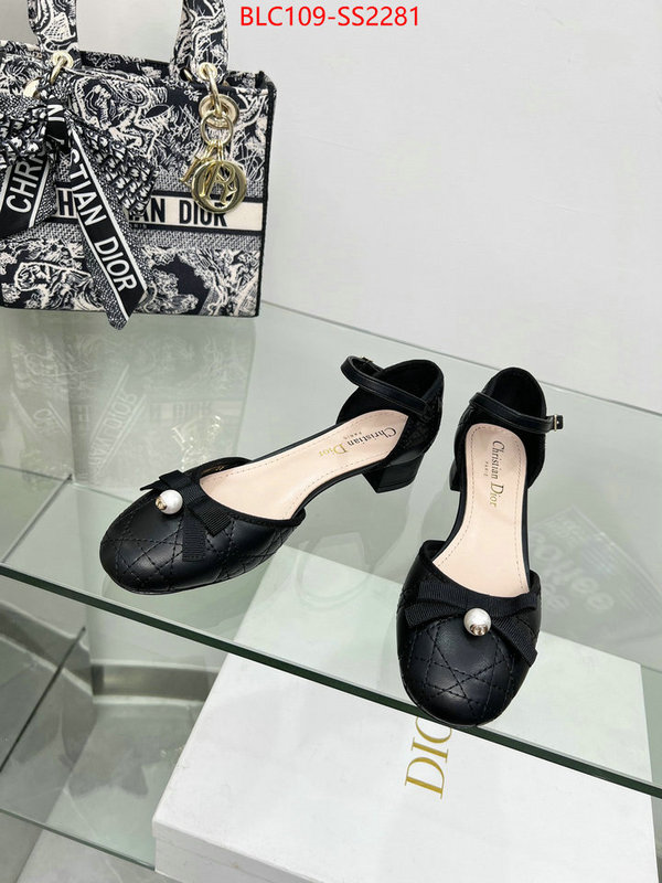 Women Shoes-Dior perfect quality designer replica ID: SS2281 $: 109USD