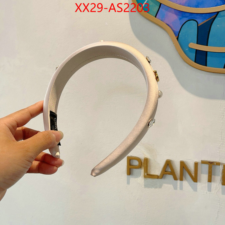 Hair band-Chanel new ID: AS2203 $: 29USD