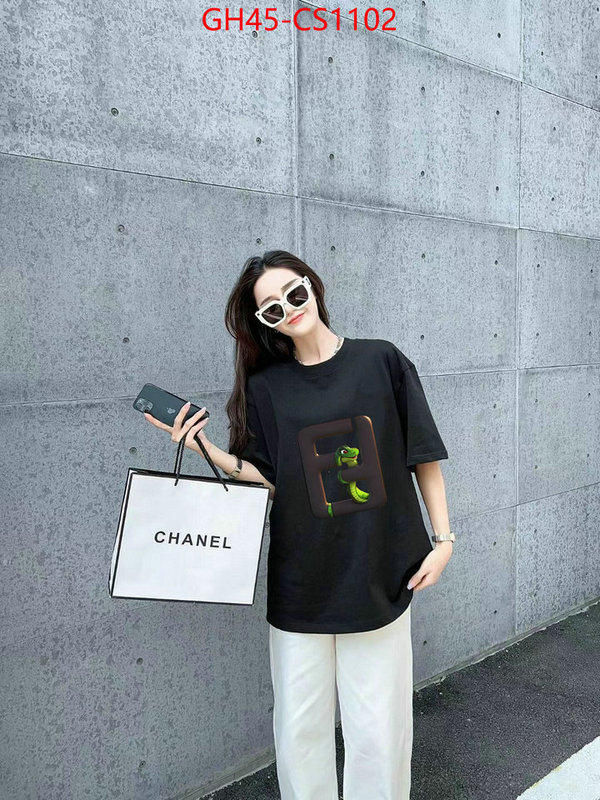 Clothing-Fendi china sale ID: CS1102 $: 45USD