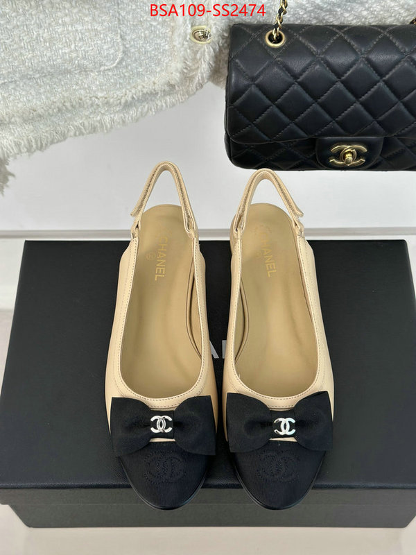 Women Shoes-Chanel brand designer replica ID: SS2474 $: 109USD