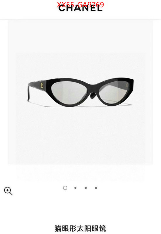 Glasses-Chanel high quality perfect ID: GA9769 $: 55USD