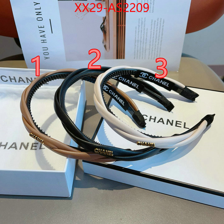 Hair band-Chanel cheap wholesale ID: AS2209 $: 29USD