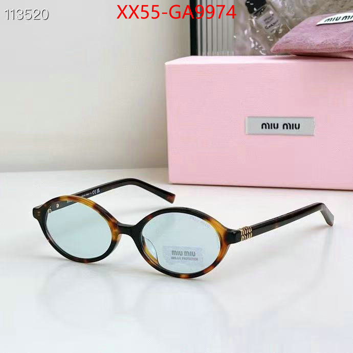 Glasses-Miu Miu top perfect fake ID: GA9974 $: 55USD