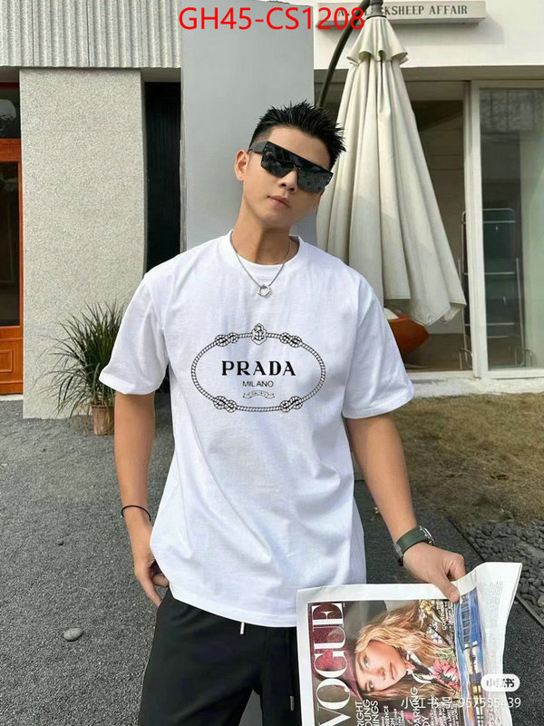 Clothing-Prada 7 star quality designer replica ID: CS1208 $: 45USD