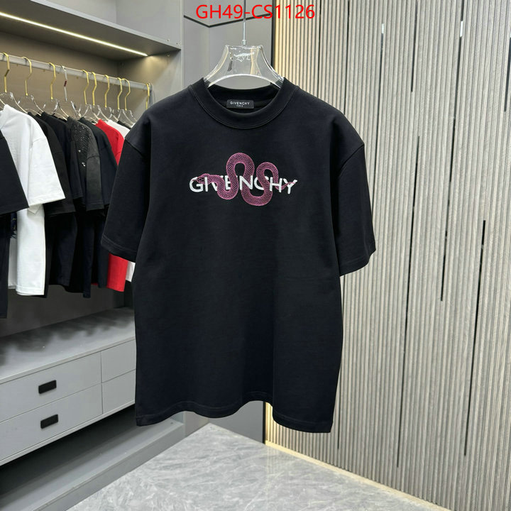 Clothing-Givenchy where can i find ID: CS1126 $: 49USD