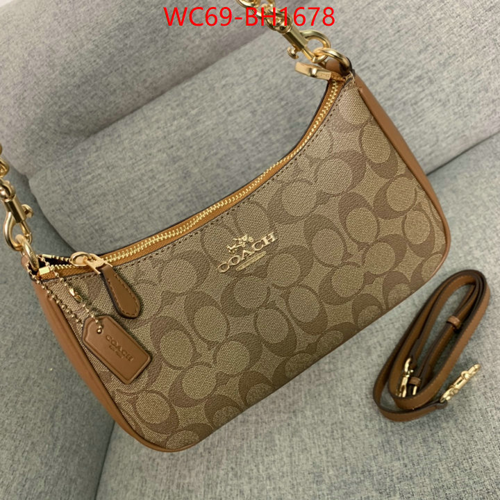 Coach Bags(4A)-Handbag- shop cheap high quality 1:1 replica ID: BH1678 $: 69USD,