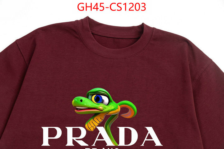 Clothing-Prada how to start selling replica ID: CS1203 $: 45USD