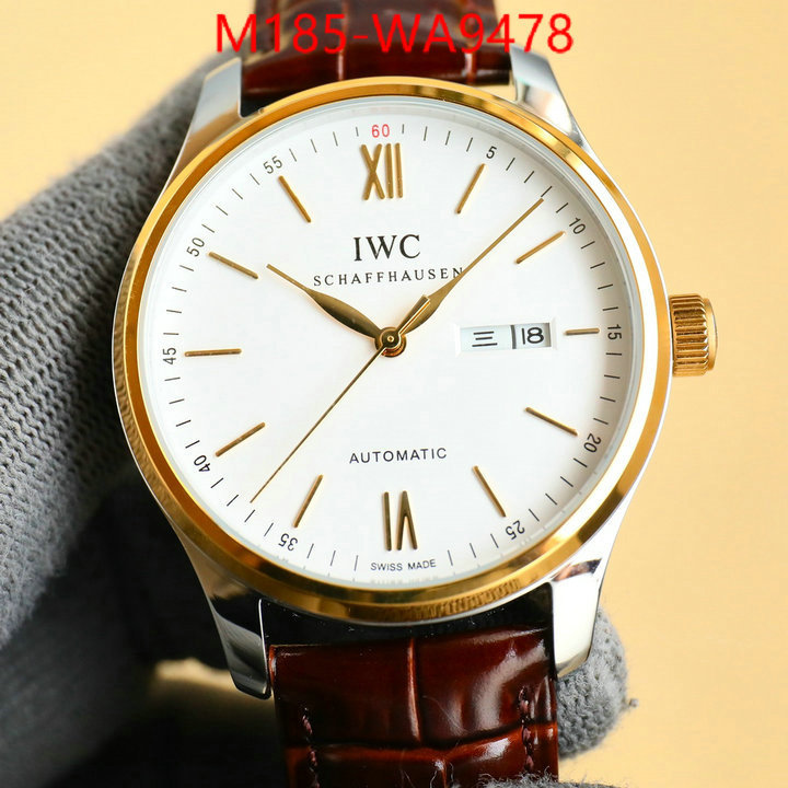 Watch(4A)-IWC luxury cheap ID: WA9478 $: 185USD