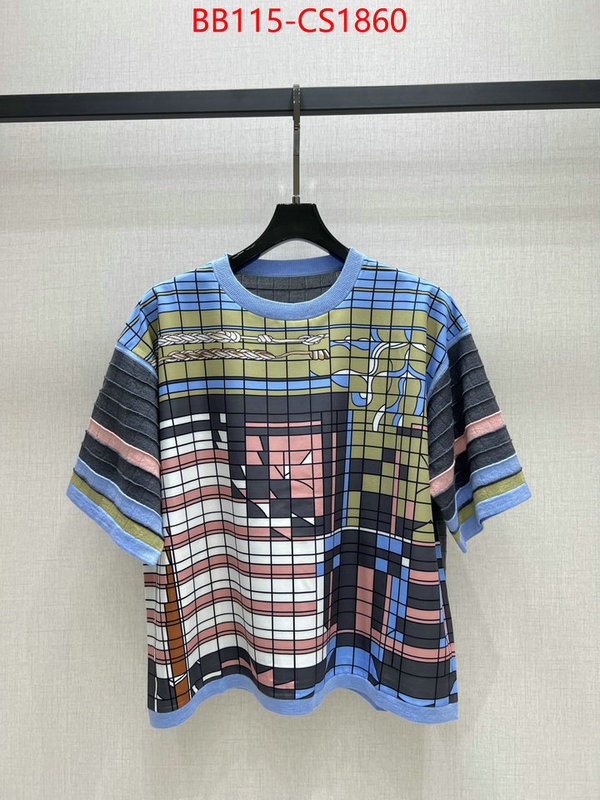 Clothing-Hermes top fake designer ID: CS1860 $: 115USD