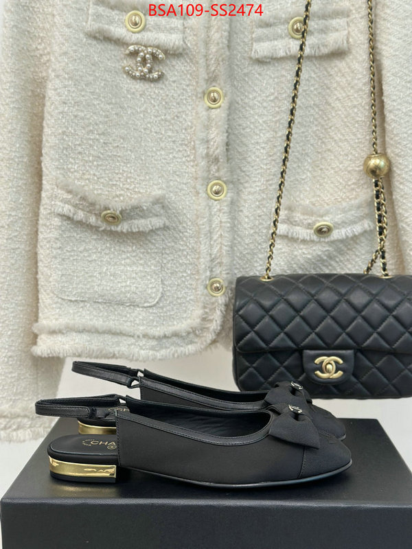 Women Shoes-Chanel brand designer replica ID: SS2474 $: 109USD