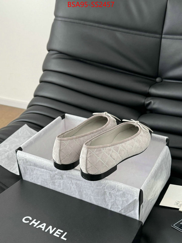 Women Shoes-Chanel buy 2024 replica ID: SS2457 $: 95USD