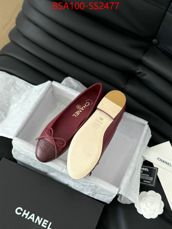 Women Shoes-Chanel perfect quality designer replica ID: SS2477 $: 100USD