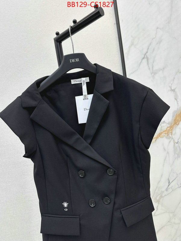 Clothing-Dior counter quality ID: CS1827 $: 129USD