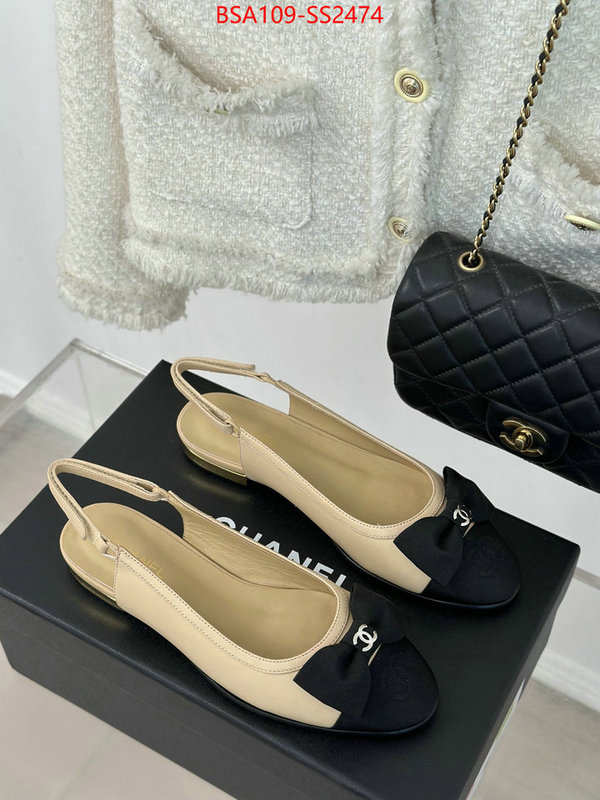 Women Shoes-Chanel brand designer replica ID: SS2474 $: 109USD