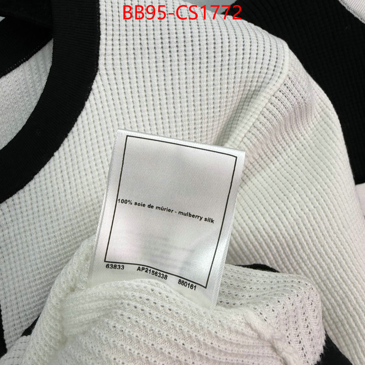 Clothing-Chanel the best quality replica ID: CS1772 $: 95USD