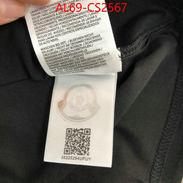 Clothing-Moncler aaaaa replica designer ID: CS2567 $: 69USD