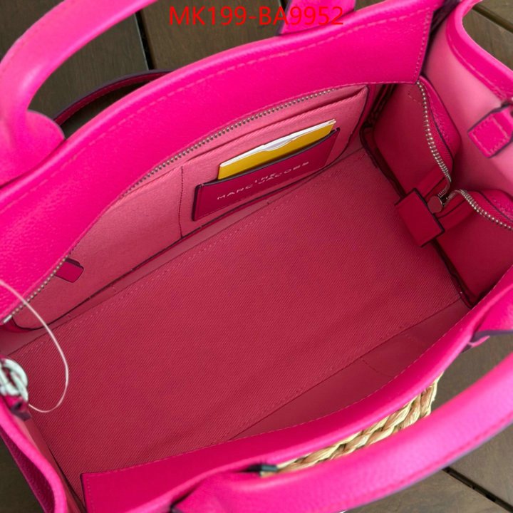 Marc Jacobs Bags(TOP)-Handbag- 1:1 ID: BA9952 $: 199USD,