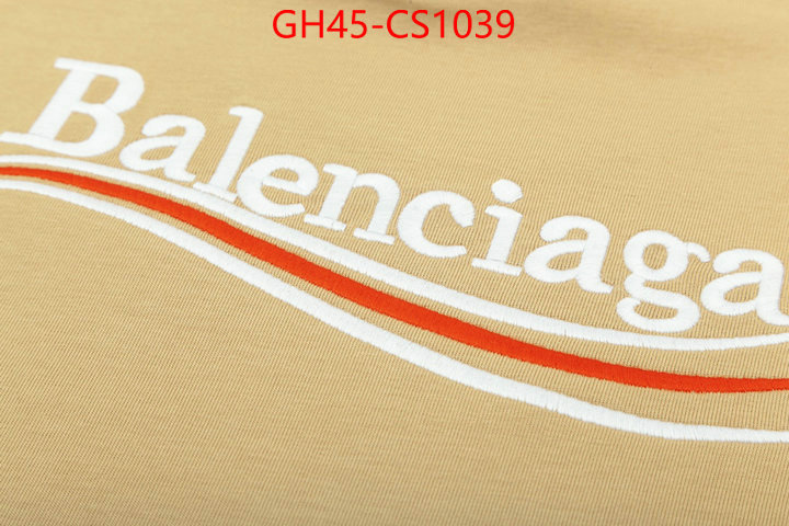 Clothing-Balenciaga replica every designer ID: CS1039 $: 45USD