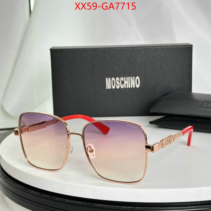 Glasses-Moschino cheap replica ID: GA7715 $: 59USD