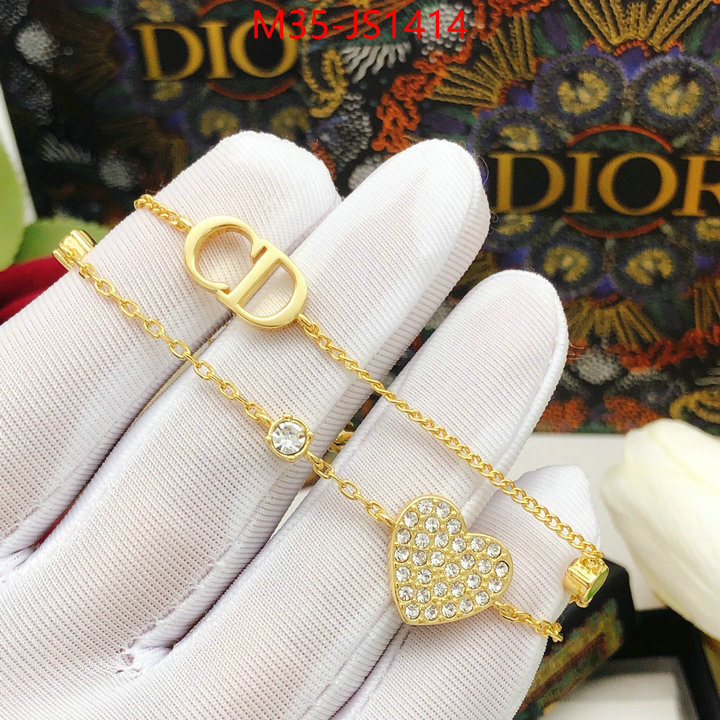 Jewelry-Dior how to buy replica shop ID: JS1414 $: 35USD