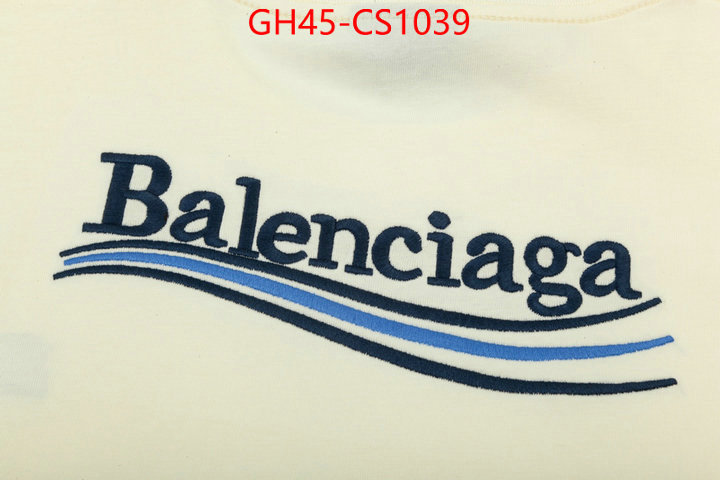 Clothing-Balenciaga replica every designer ID: CS1039 $: 45USD