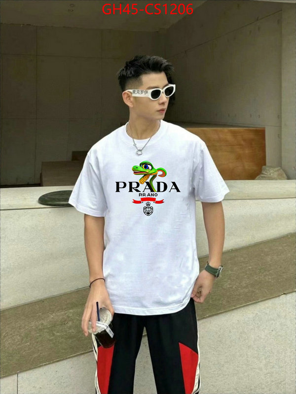 Clothing-Prada customize the best replica ID: CS1206 $: 45USD