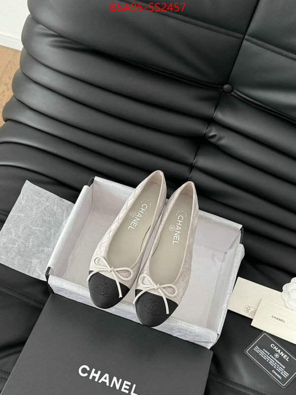 Women Shoes-Chanel buy 2024 replica ID: SS2457 $: 95USD