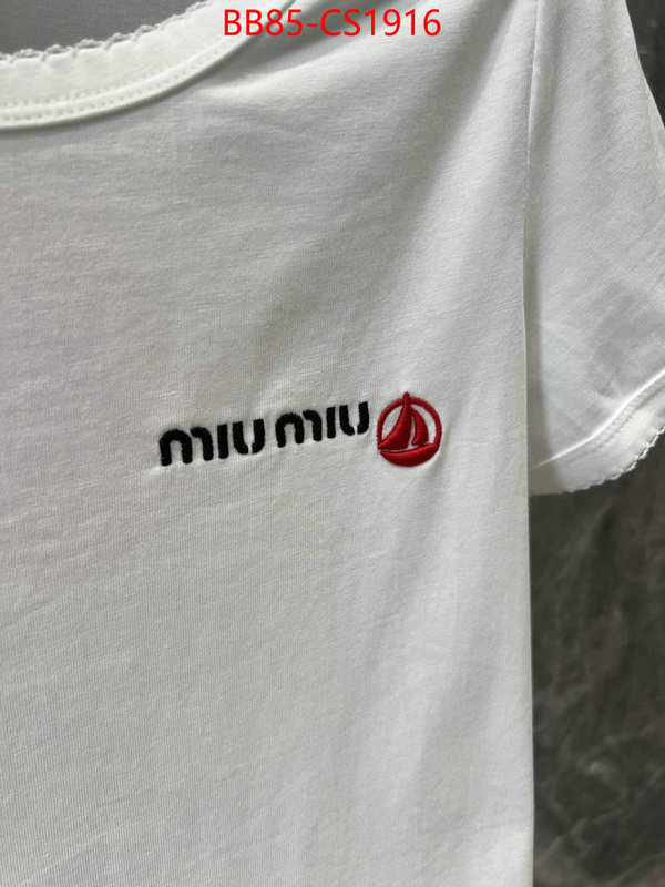 Clothing-MIU MIU designer 7 star replica ID: CS1916 $: 85USD