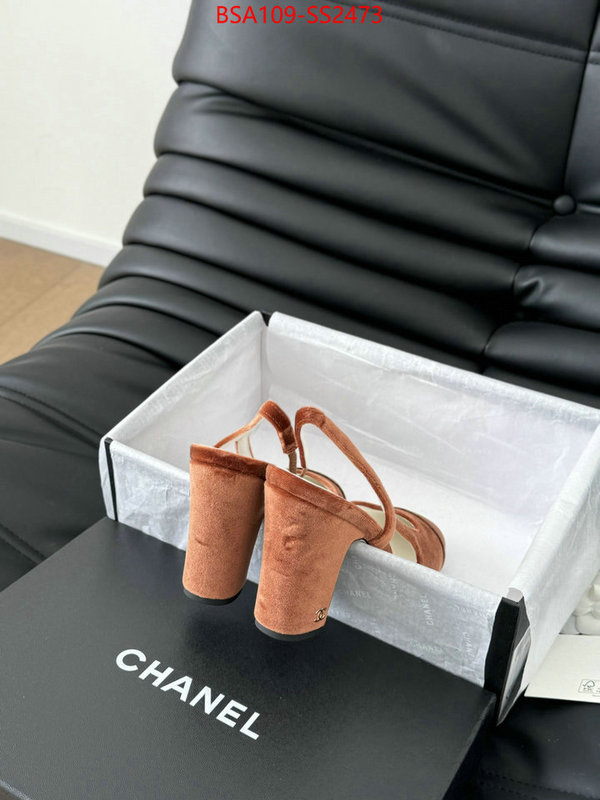 Women Shoes-Chanel high quality 1:1 replica ID: SS2473 $: 109USD