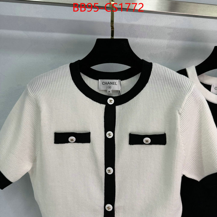 Clothing-Chanel the best quality replica ID: CS1772 $: 95USD