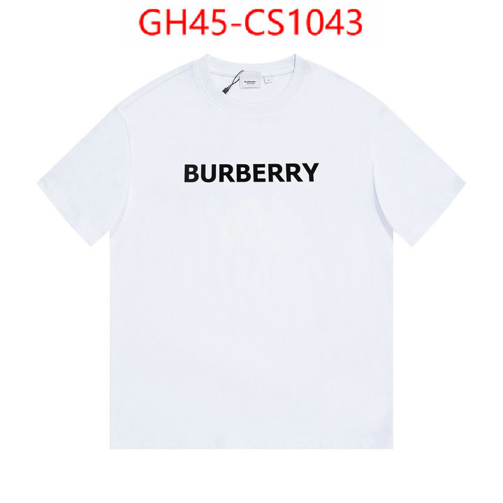 Clothing-Burberry fashion designer ID: CS1043 $: 45USD