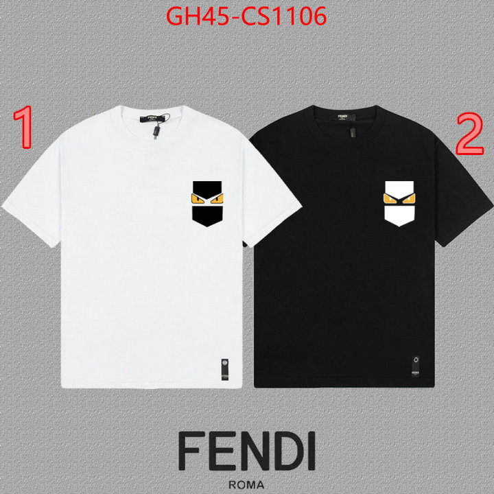 Clothing-Fendi we provide top cheap aaaaa ID: CS1106 $: 45USD