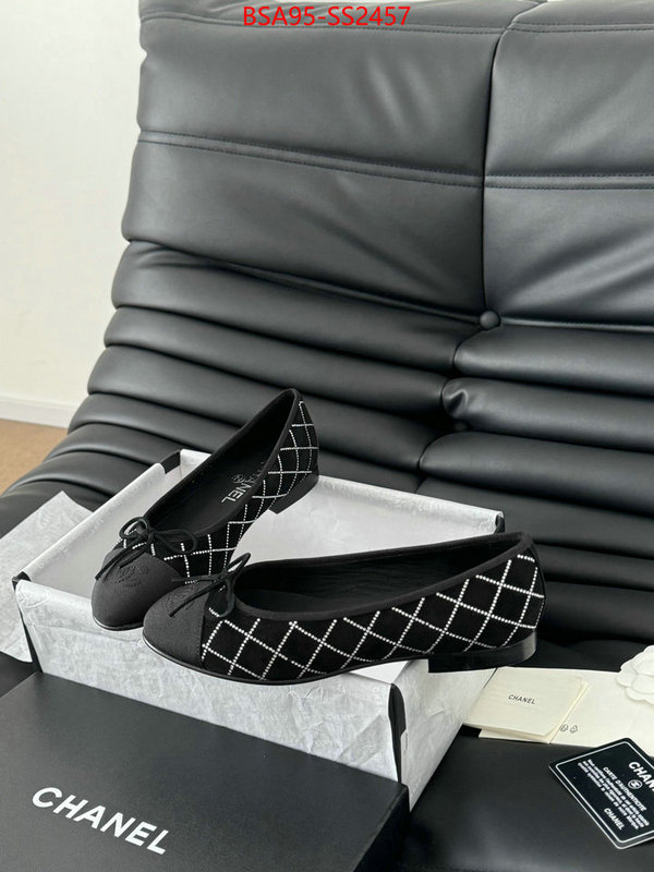 Women Shoes-Chanel buy 2024 replica ID: SS2457 $: 95USD