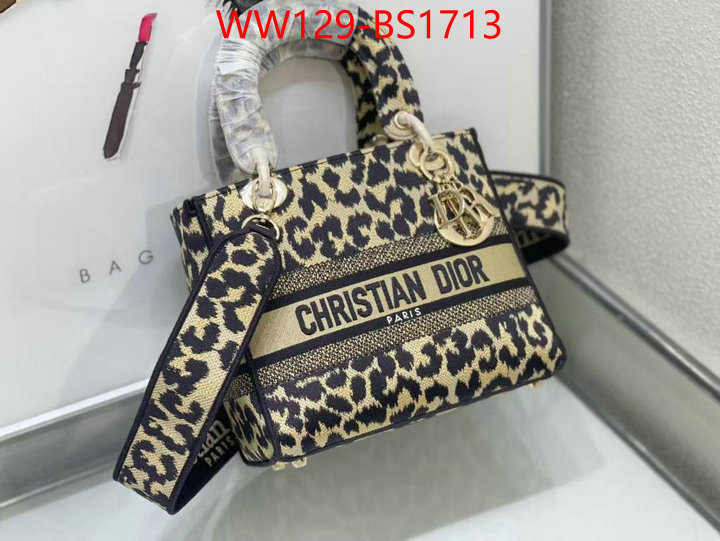 Dior Bags(TOP)-Lady- aaaaa+ replica designer ID: BS1713 $: 129USD,