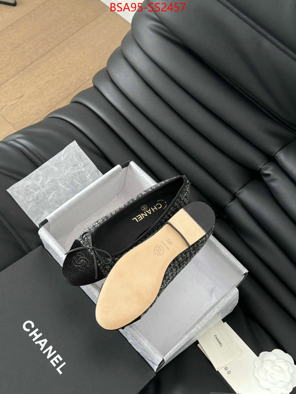 Women Shoes-Chanel buy 2024 replica ID: SS2457 $: 95USD