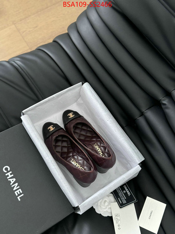 Women Shoes-Chanel 2024 aaaaa replica customize ID: SS2466 $: 109USD