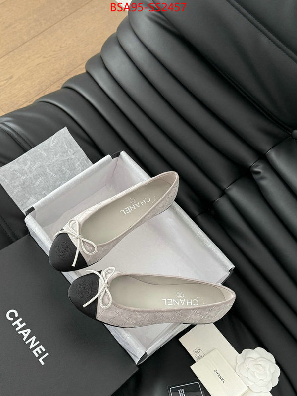 Women Shoes-Chanel buy 2024 replica ID: SS2457 $: 95USD