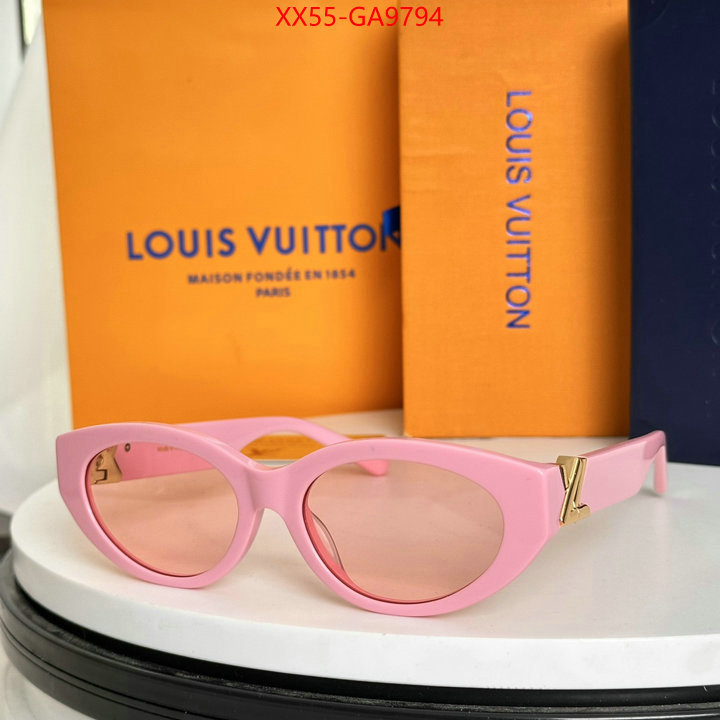 Glasses-LV buy high-quality fake ID: GA9794 $: 55USD